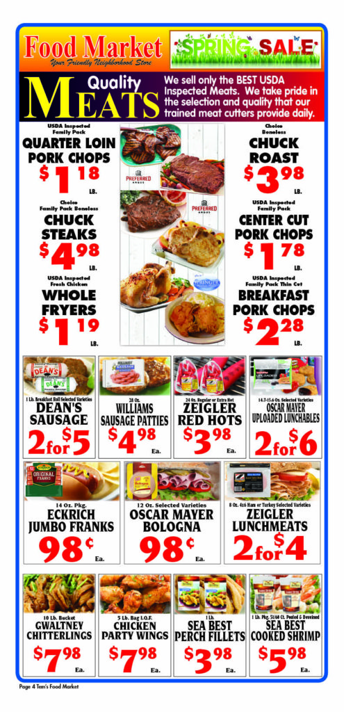 Weekly Ad – Tem's Food Market